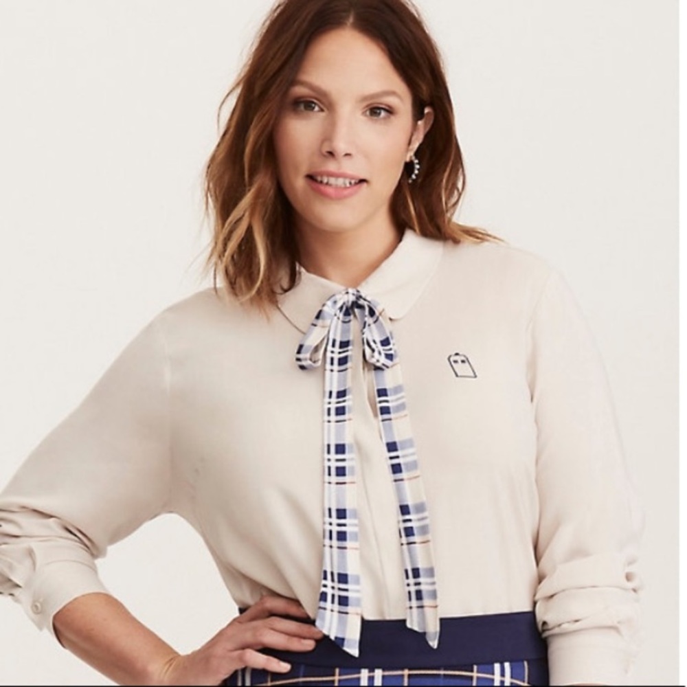 Torrid plus size Doctor Who blouse 5X